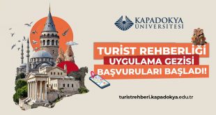 Turist Rehberliği Uygulama Gezileri 1. Etap Başvuruları Başladı!